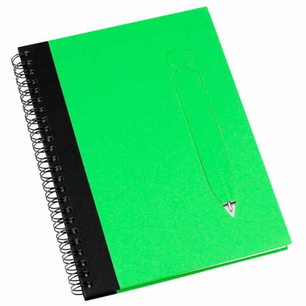 Cuaderno Ecológico Tapa Dura 5 Cuaderno Ecológico Tapa Dura, foto 5 - Cuadernos Corporativos | MerchLAB