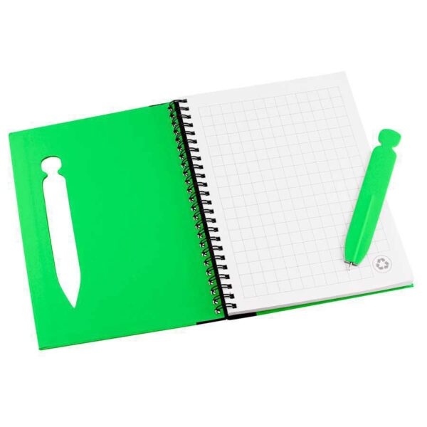 Cuaderno Ecológico Tapa Dura 4 Cuaderno Ecológico Tapa Dura, foto 4 - Cuadernos Corporativos | MerchLAB