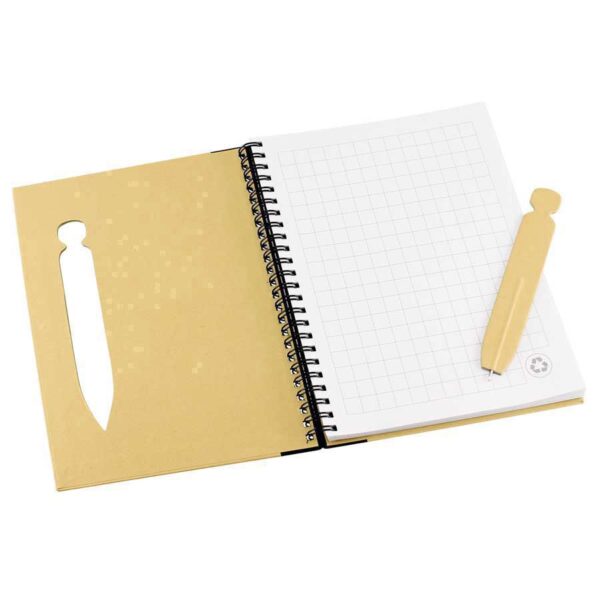 Cuaderno Ecológico Tapa Dura 6 Cuaderno Ecológico Tapa Dura, foto 6 - Cuadernos Corporativos | MerchLAB