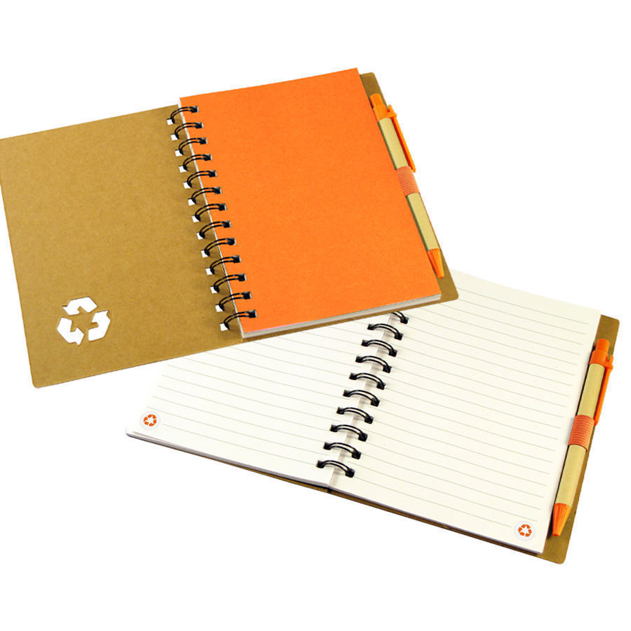Cuaderno Ecológico Tapa Dura 2 Cuaderno Ecológico Tapa Dura, vista 2 - Cuadernos Corporativos | MerchLAB