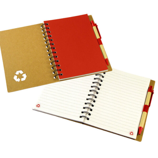 Cuaderno Ecológico Tapa Dura 4 Cuaderno Ecológico Tapa Dura, foto 4 - Cuadernos Corporativos | MerchLAB