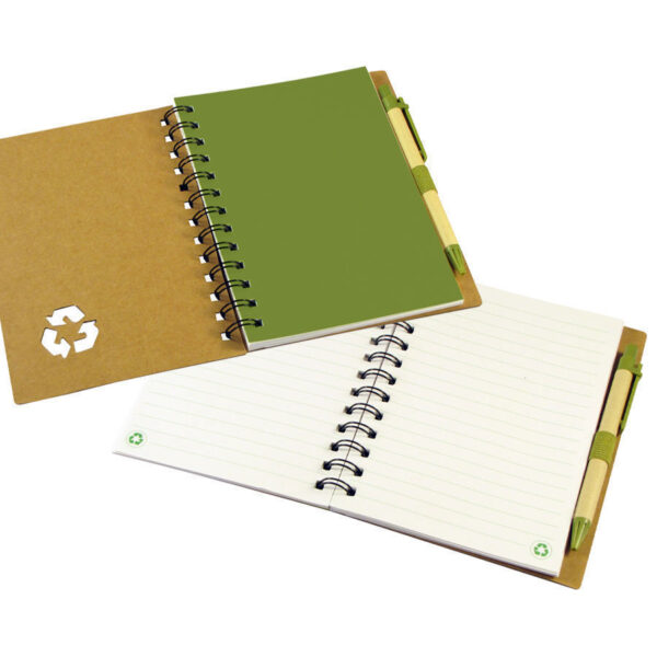 Cuaderno Ecológico Tapa Dura 6 Cuaderno Ecológico Tapa Dura, foto 6 - Cuadernos Corporativos | MerchLAB