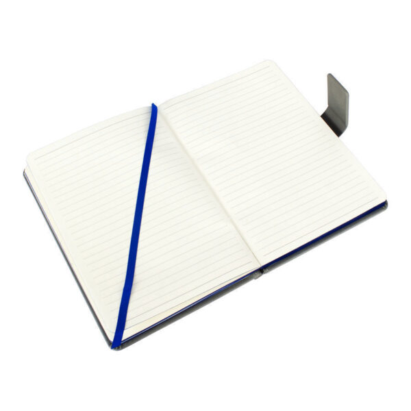 Cuaderno Gris cierre imantado, detalle - Cuadernos Corporativos | MerchLAB
