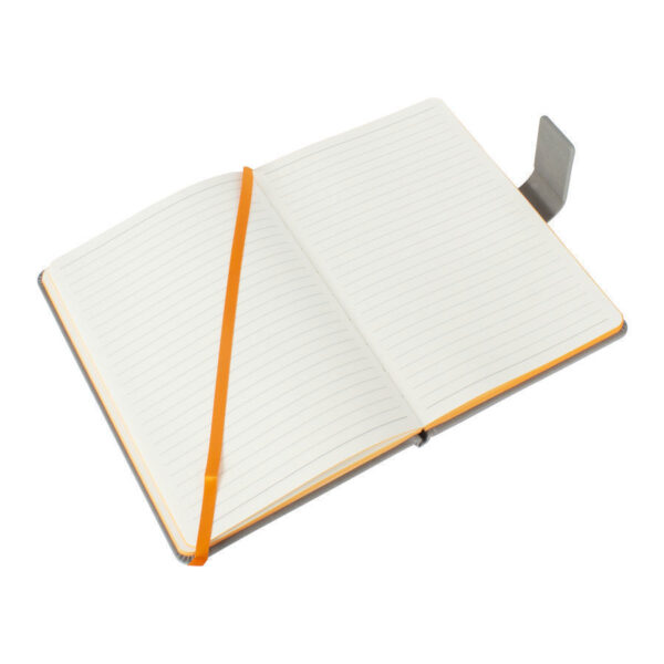 Cuaderno Gris cierre imantado 7 Cuaderno Gris cierre imantado, foto 7 - Cuadernos Corporativos | MerchLAB