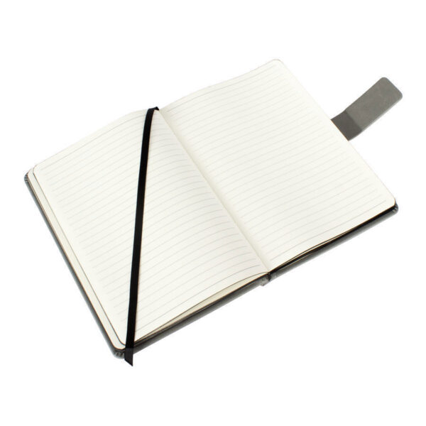 Cuaderno Gris cierre imantado - Cuadernos Corporativos | MerchLAB