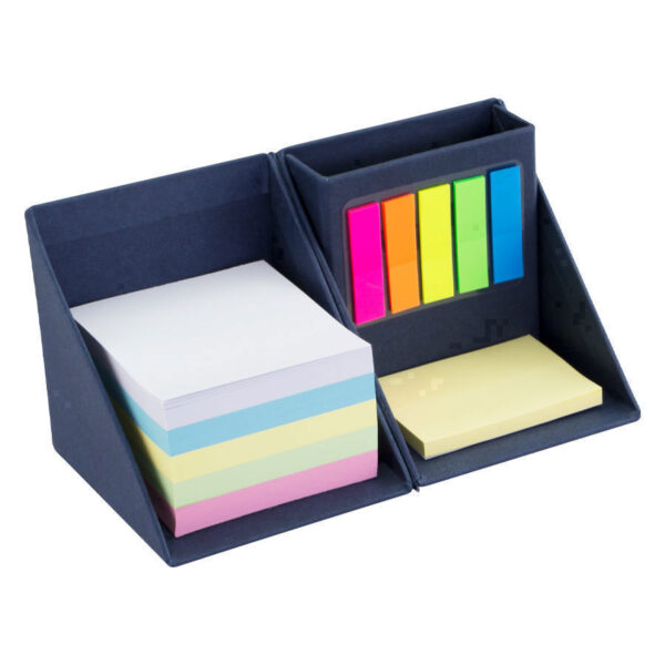 Memo Set Cubo Ecológico Porta-Lápices, detalle - Lápices Personalizados | MerchLAB