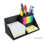 Memo Set Cubo Ecológico Porta-Lápices, vista 2 - Lápices Personalizados | MerchLAB