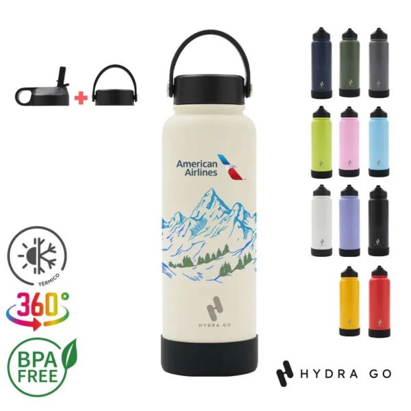Botella HydraGo 1200 ml - Botellas de Acero Inoxidable | MerchLAB