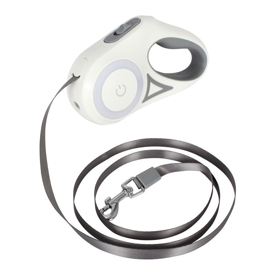 Correa extensible de 3mts para mascota, con linternas LED 1 Correa extensible de 3mts para mascota, con linternas LED
