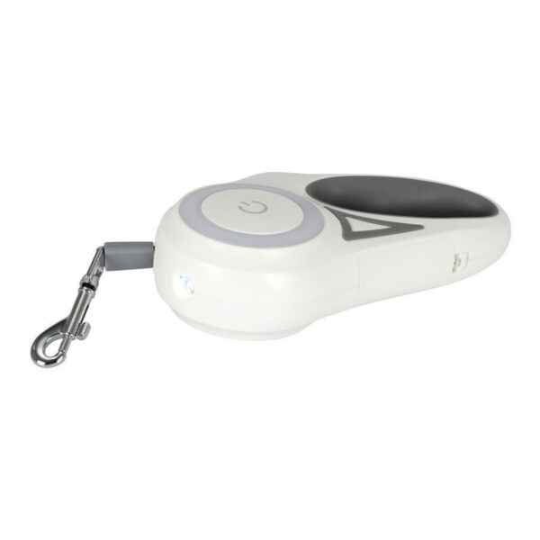Correa extensible de 3mts para mascota, con linternas LED, detalle - Mascotas | MerchLAB