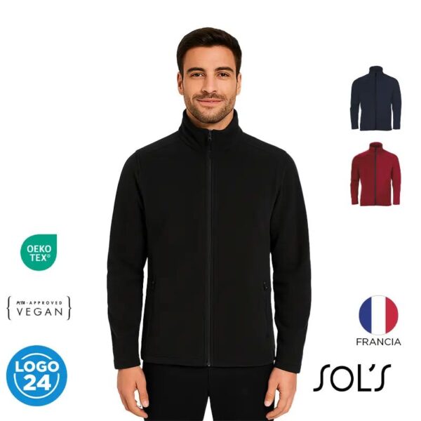 Chaqueta Softshell Race Hombre, vista 2 - Chaquetas | MerchLAB