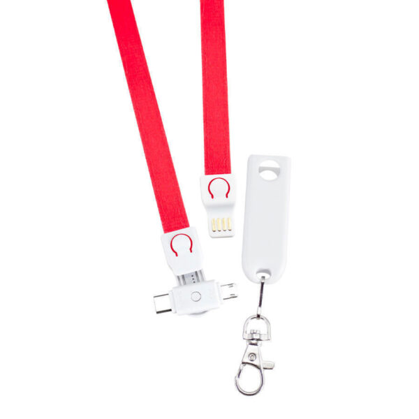 Connect Lanyard Multicargador 6 Connect Lanyard Multicargador, foto 6 - Lanyards e Identificación | MerchLAB