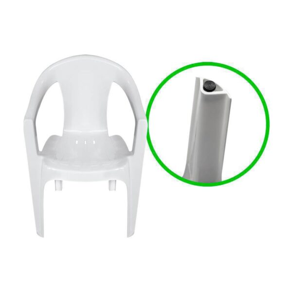 Silla Plástica Milán, foto 4 - Outdoor | MerchLAB