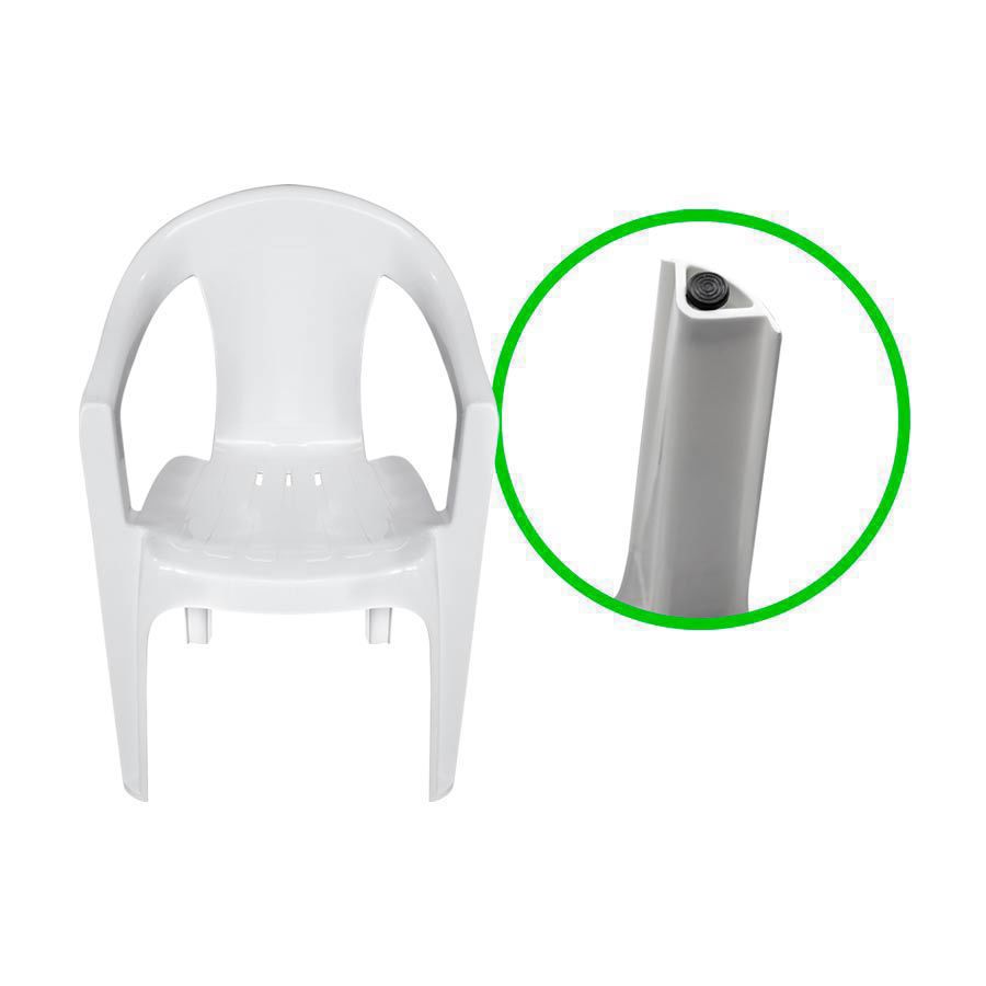Silla Plástica Milán 4 Silla Plástica Milán - Imagen 4