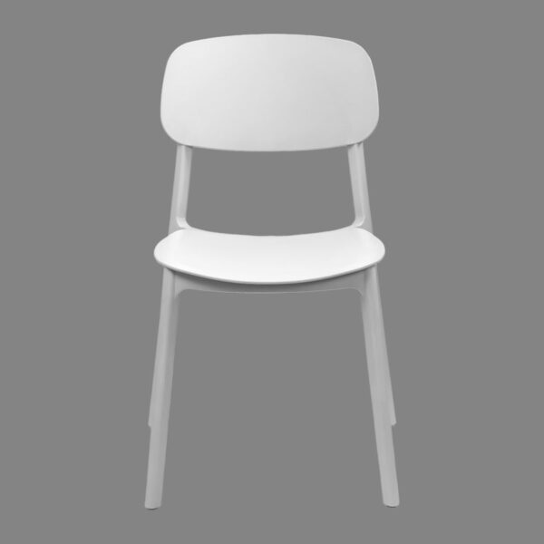 Silla apilable de plástico rígido "MARVIN" - Outdoor | MerchLAB
