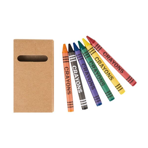 Set de Crayones X6 unidades, detalle - Lápices Personalizados | MerchLAB