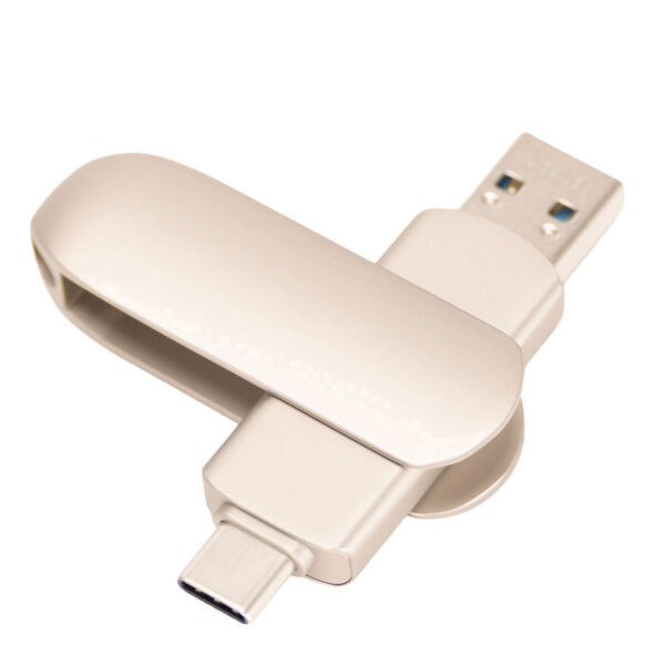 Pendrive giro OTG USB 3.0 / Type C, 64GB, detalle - Pendrives | MerchLAB