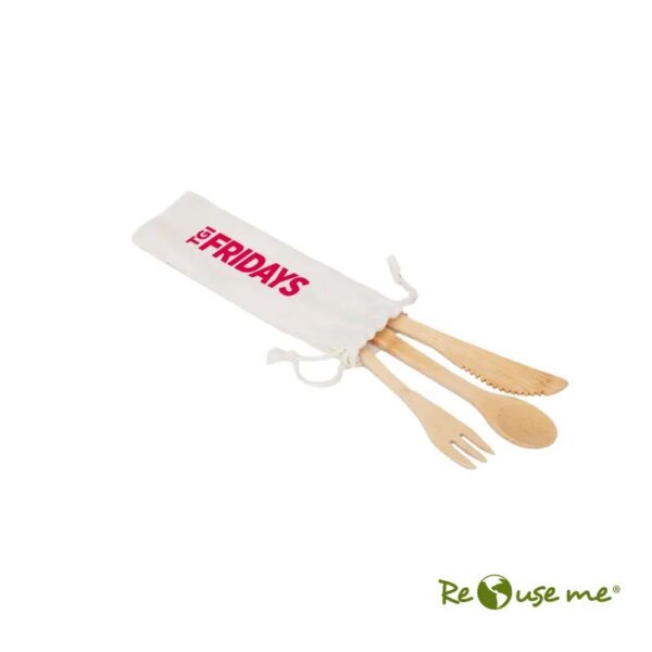 Set Cutlery Bamboo - Cocina y Mesa | MerchLAB