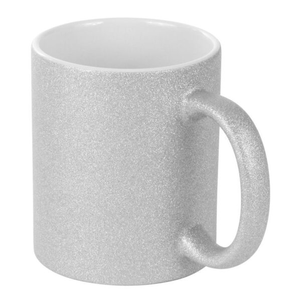 Tazón Glitter Plateado 350cc Sublimación, vista 2 - Tazones, Termos y Mugs | MerchLAB