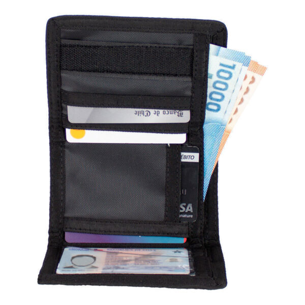 Billetera de tela negra, para Sublimación 10 Billetera de tela negra, para Sublimación - Imagen 10