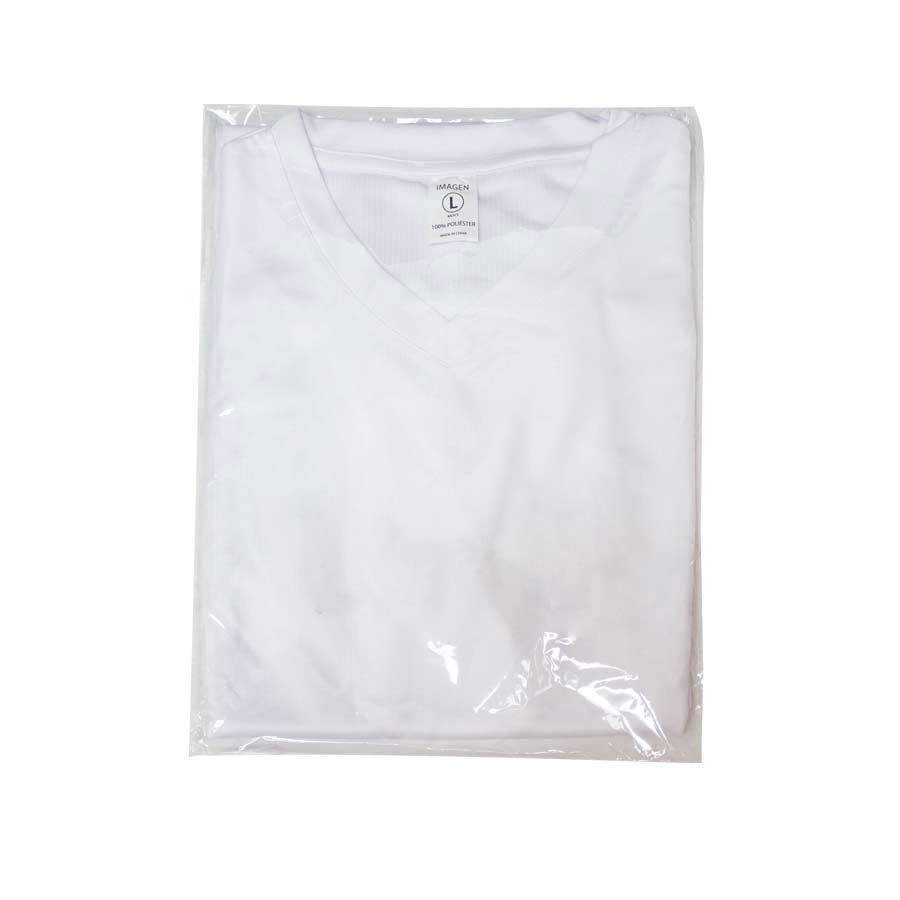 Polera Manga Corta Poliéster Hombre 3 Polera Manga Corta Poliéster Hombre, detalle - Poleras | MerchLAB