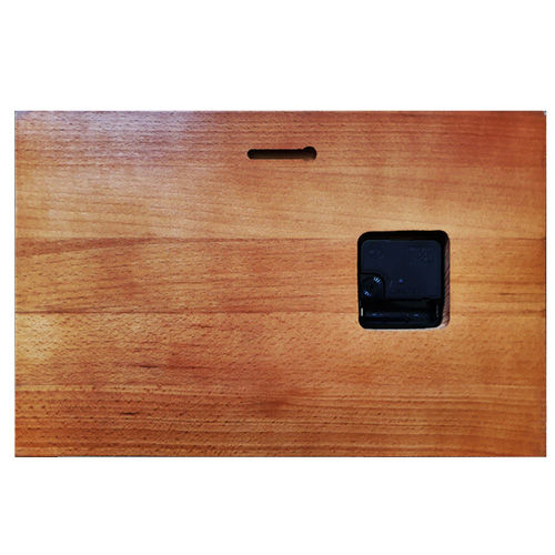 Galvano Madera Retablo rauli con Reloj Mecánico RR 3 Galvano Madera Retablo rauli con Reloj Mecánico RR, detalle - Galvanos y premios | MerchLAB