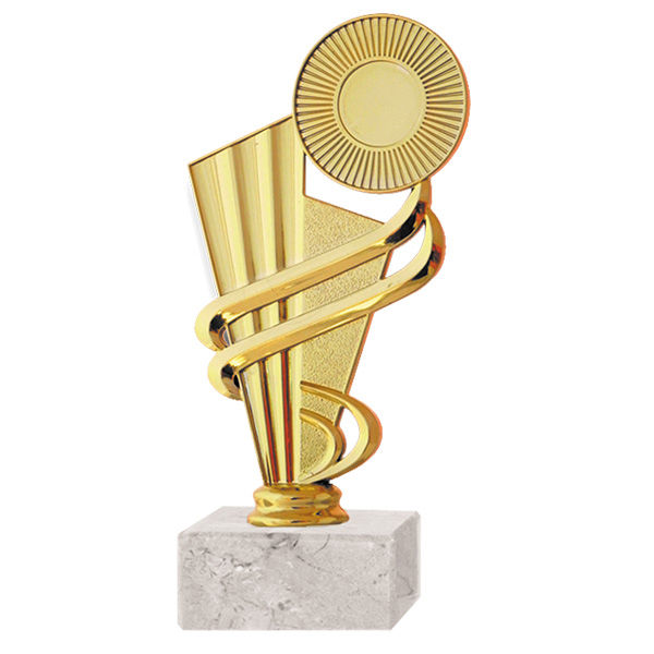 Trofeo Plástico Abanico 1 Trofeo Plástico Abanico - Base para Trofeo | MerchLAB