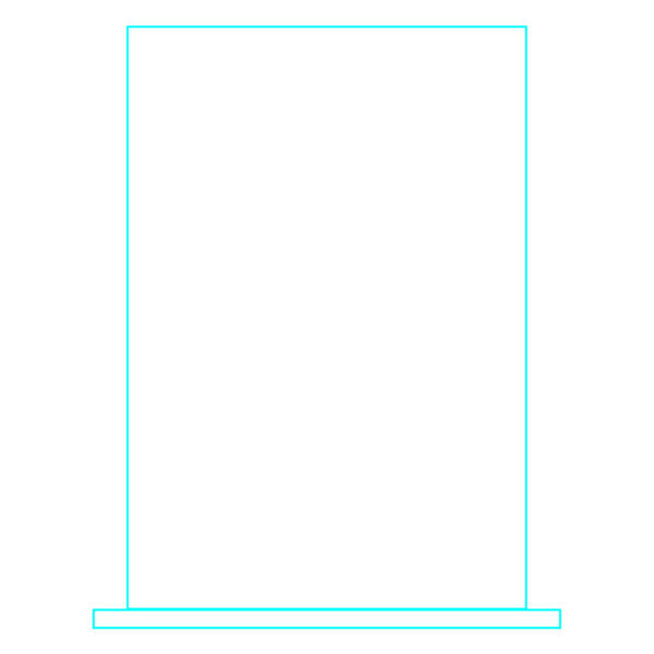 Galvano Cristal Rectangular 2350 4 Galvano Cristal Rectangular 2350, foto 4 - Galvanos y premios | MerchLAB