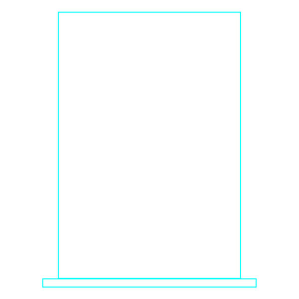 Galvano Cristal Rectangular 2375 4 Galvano Cristal Rectangular 2375, foto 4 - Galvanos y premios | MerchLAB