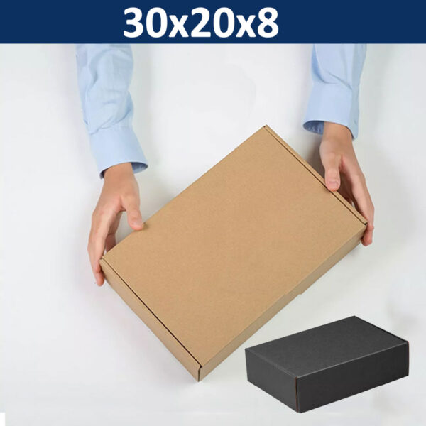 Caja Cartón Autoarmable Microcorrugado CC08, foto 4 - Packaging | MerchLAB