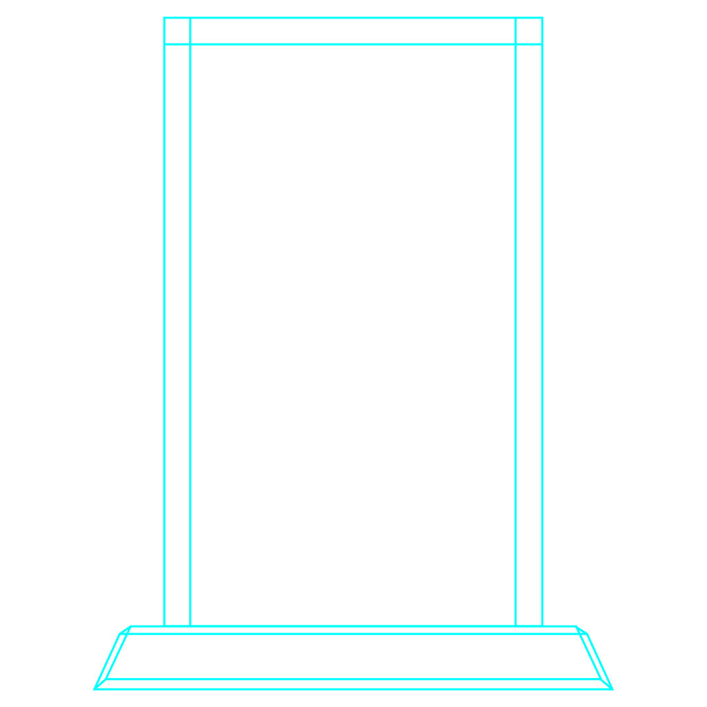 Galvano Cristal Rectangular 6308 3 Galvano Cristal Rectangular 6308, detalle - Galvanos y premios | MerchLAB