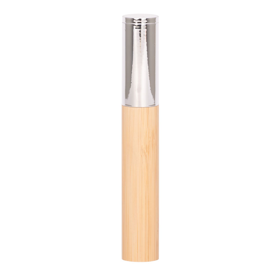 Bolígrafo metálico "AIRLIE" con grip de bamboo y estuche. 2 Bolígrafo metálico "AIRLIE" con grip de bamboo y estuche., vista 2 - Lápices Metálicos | MerchLAB