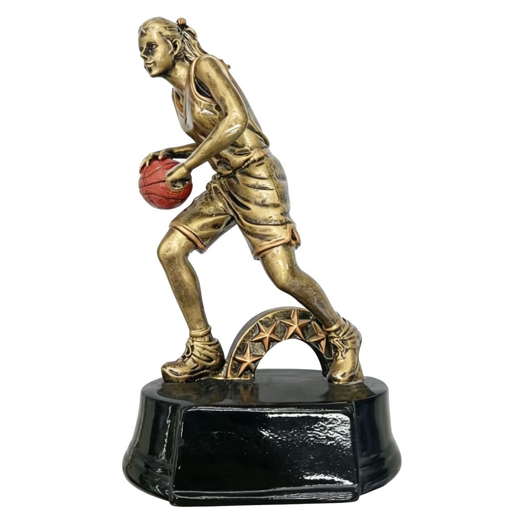 Trofeo Resina Basquetbolista Femenino BAS10 1 Trofeo Resina Basquetbolista Femenino BAS10 - Trofeo de Basquet | MerchLAB