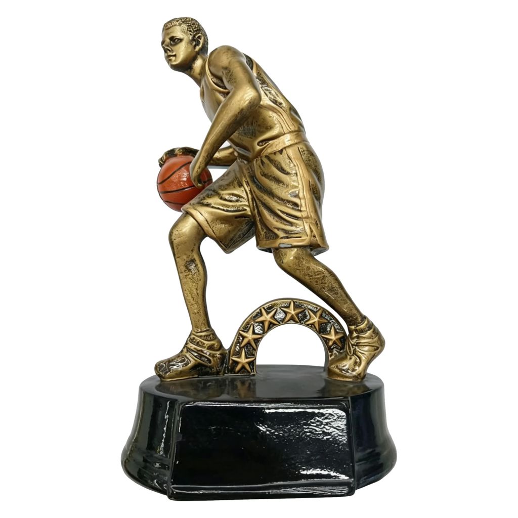 Trofeo Resina Basquetbolista Masculino BAS15 1 Trofeo Resina Basquetbolista Masculino BAS15 - Trofeo de Basquet | MerchLAB