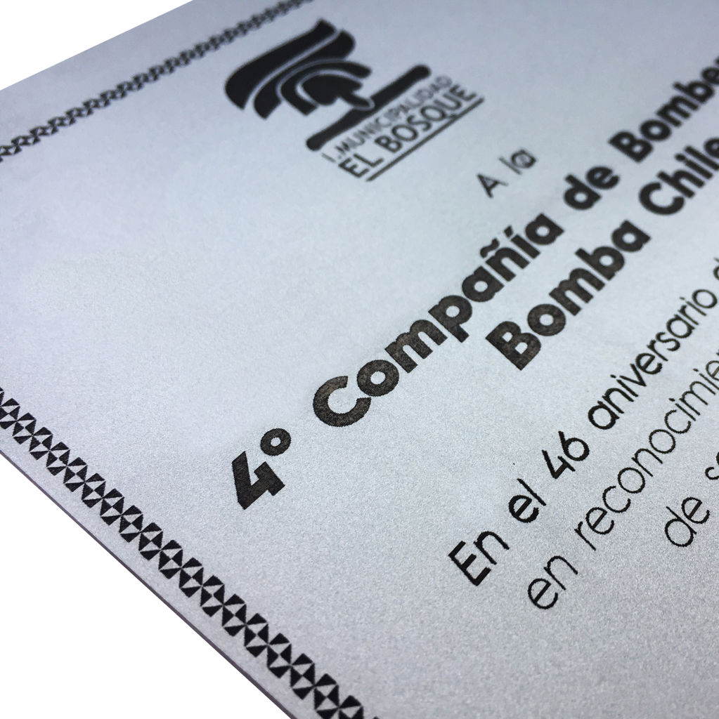 Placas Aluminio Bicapa 2 Placas Aluminio Bicapa, detalle - Placas | MerchLAB