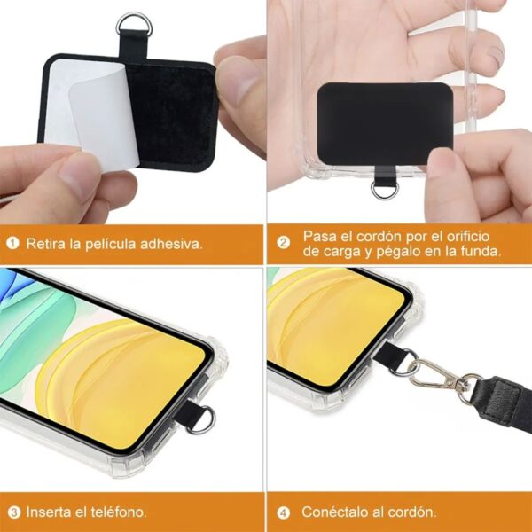 Lanyard Porta-celular CE12, foto 5 - Llaveros Corporativos | MerchLAB