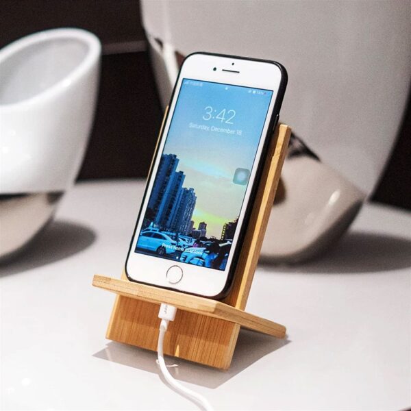 Soporte Celular Bamboo Celular o Tablet CE15 5 Soporte Celular Bamboo Celular o Tablet CE15, foto 5 - Tecnología y Electrónicos | MerchLAB