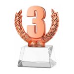 Trofeo Resina/cristal ENCOBRIZADO CT07 - Copas | MerchLAB