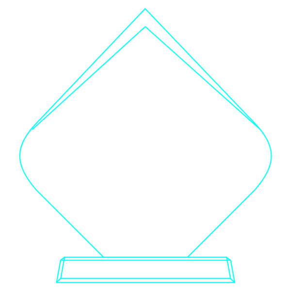 Galvano Cristal CTA 07, foto 5 - Galvanos y premios | MerchLAB