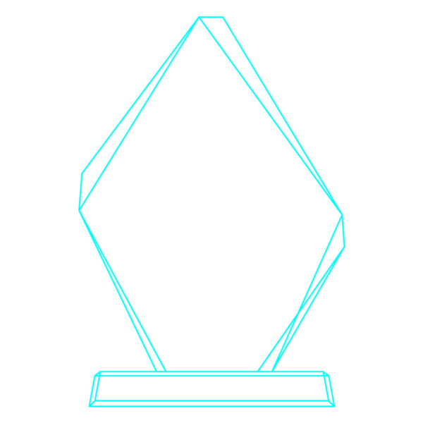 Galvano Cristal CTA 16, foto 5 - Galvanos y premios | MerchLAB