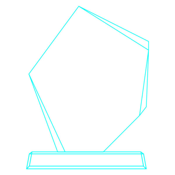 Galvano Cristal CTA 20, foto 5 - Galvanos y premios | MerchLAB