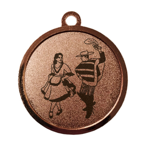 Medalla Cueca 55mm CUE55, foto 5 - Medallas | MerchLAB