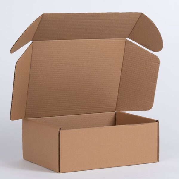 Caja autoarmable 40 x 30 x 15 cm, vista 2 - Packaging | MerchLAB