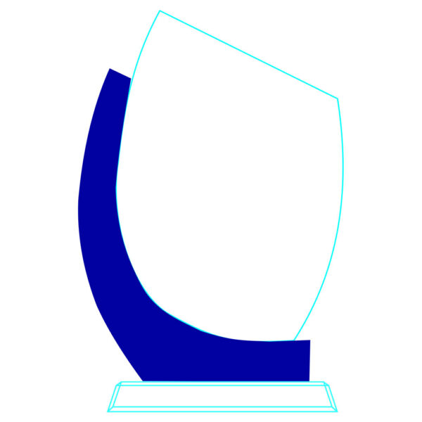 Galvano Cristal FR 22, foto 5 - Galvanos y premios | MerchLAB