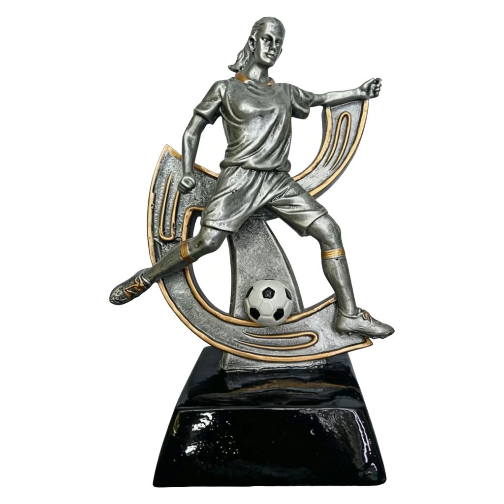 Trofeo Resina Futbolista Femenina FUT10 1 Trofeo Resina Futbolista Femenina FUT10 - Trofeos de Fútbol | MerchLAB