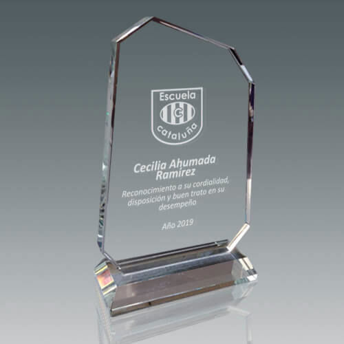 Galvano Cristal LSA 063 4 Galvano Cristal LSA 063, foto 4 - Galvanos y premios | MerchLAB