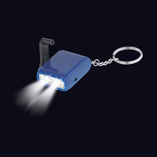 Llavero-Linterna LED Dínamo, vista 2 - Llavero Linterna | MerchLAB