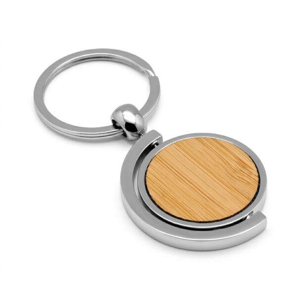 Llavero Madera Bamboo K121 5 Llavero Madera Bamboo K121, foto 5 - Llaveros Ecológicos | MerchLAB