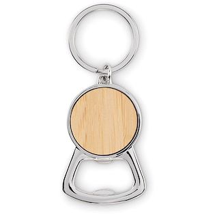 Llavero Madera Bamboo Destapador K122 3 Llavero Madera Bamboo Destapador K122, detalle - Llaveros Ecológicos | MerchLAB