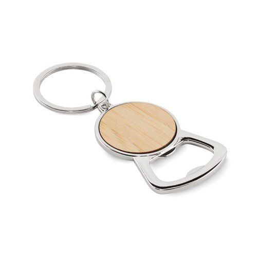 Llavero Madera Bamboo Destapador K122 2 Llavero Madera Bamboo Destapador K122, vista 2 - Llaveros Ecológicos | MerchLAB